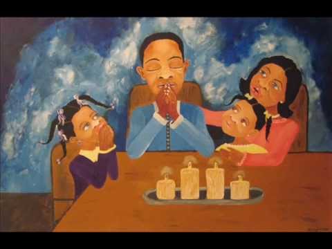 African American Art  The Black Church Black Art paintings Praise and Worship Elle Stringfellow