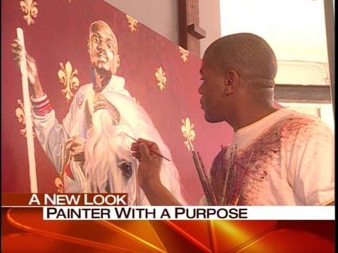 Kehinde Wiley, a painter changing the image of black men