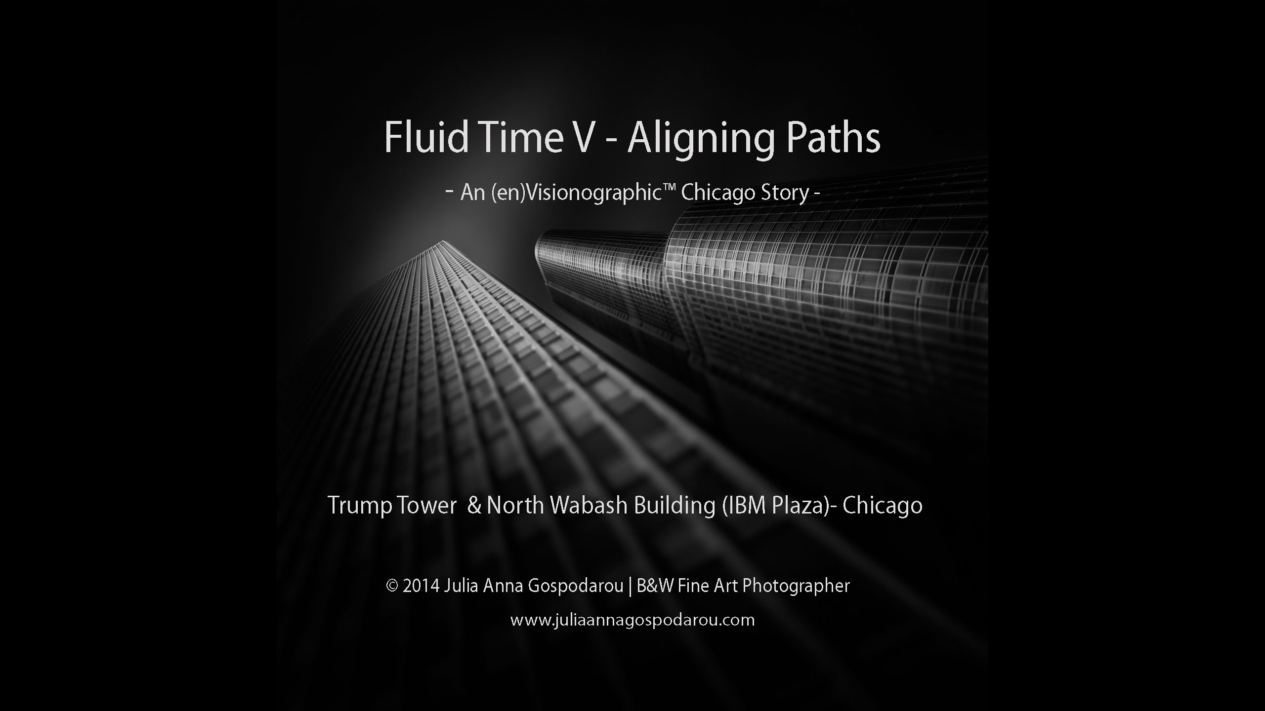 Black and White Fine Art Tutorial – Vision Composition Processing – Trump Tower – Chicago