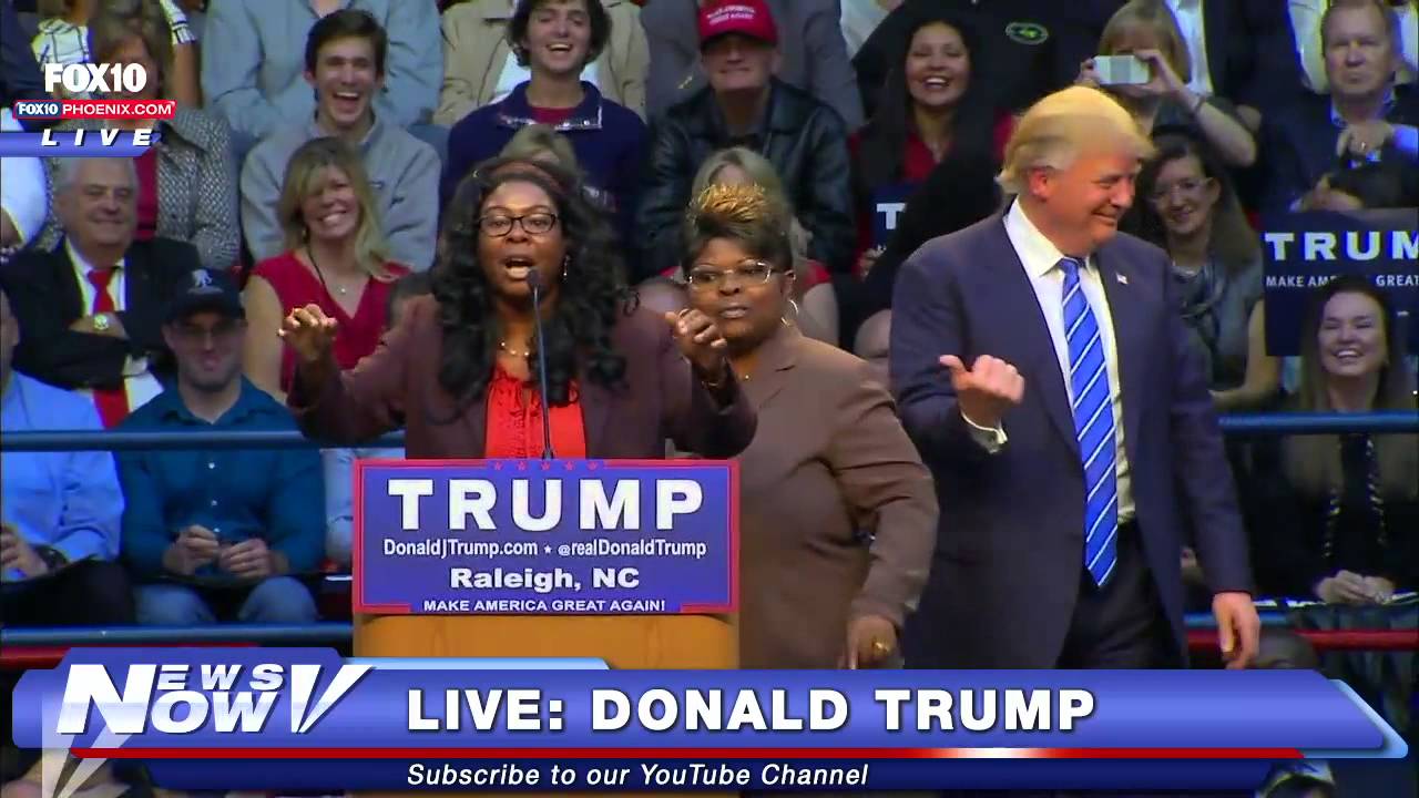 FNN: Donald Trump Meets The Notorious Diamond and Silk – Self Described “Black Trump Supporters”