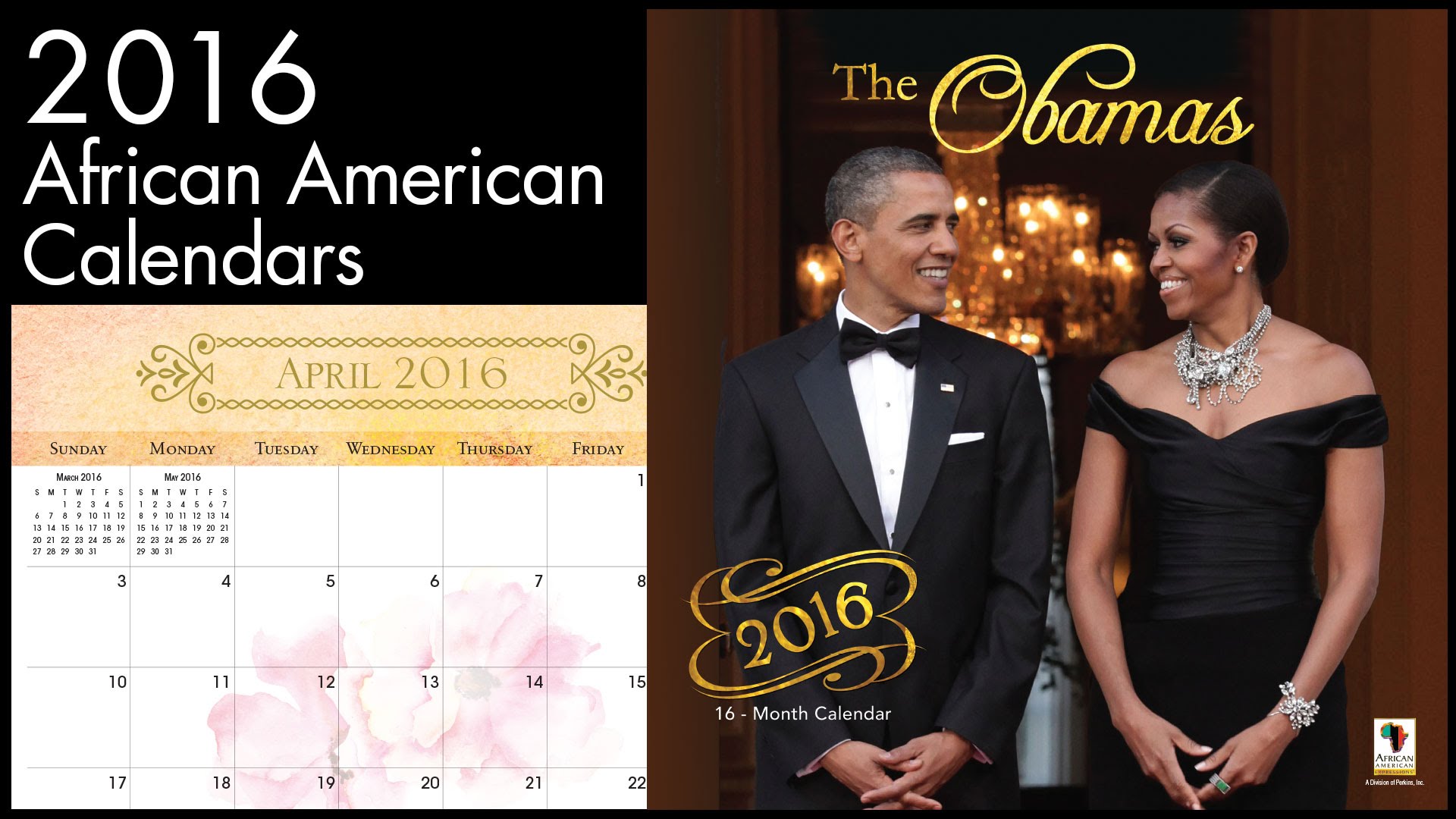 2016 Calendars by African American Expressions