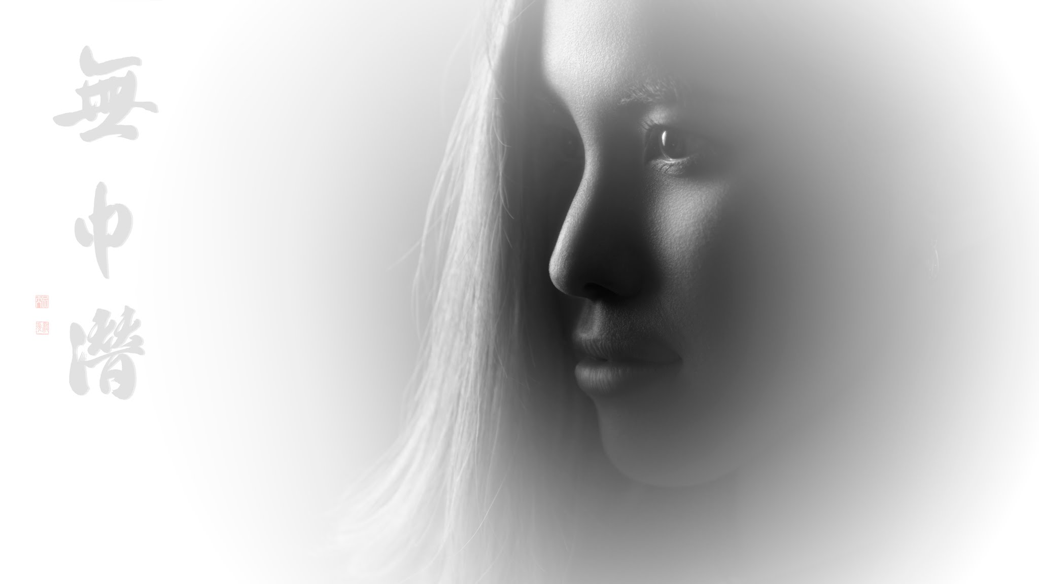Fine art black and white portrait editing workflow in photoshop (speed art)